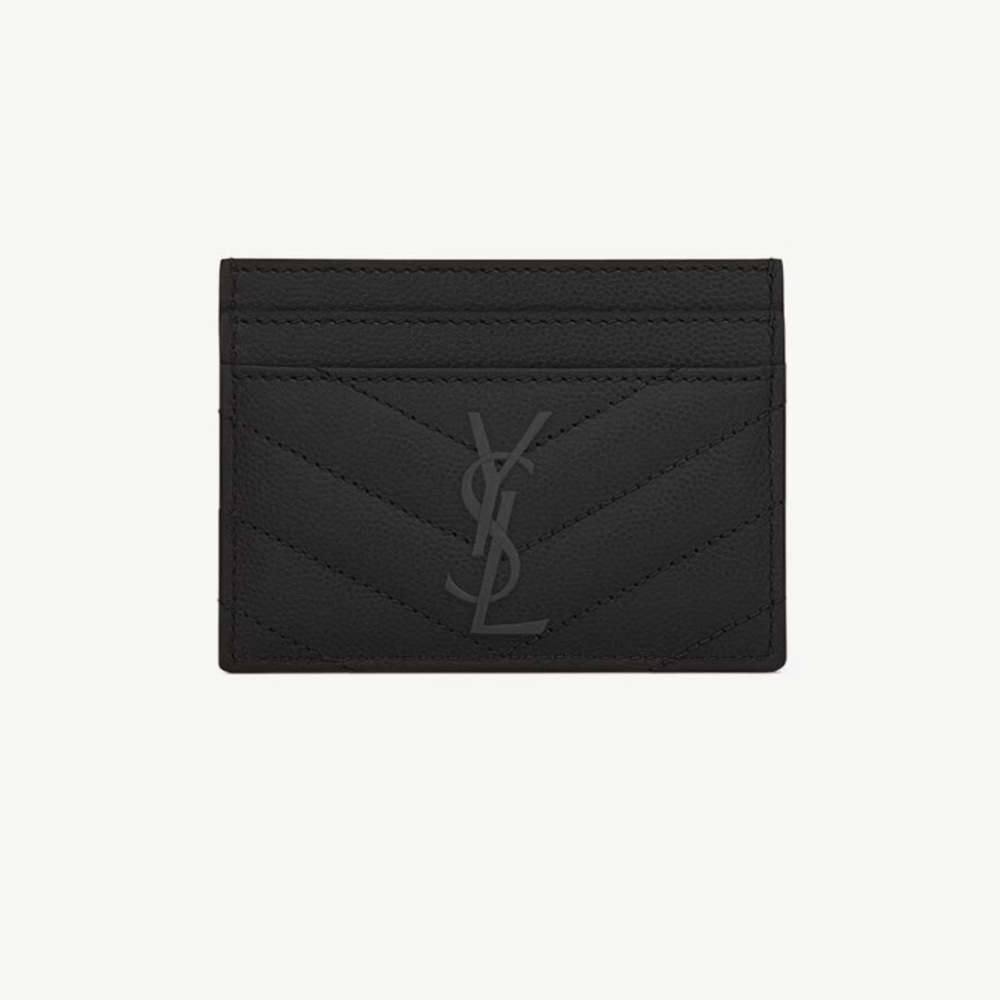 Saint Laurent Matelasse Cardholder